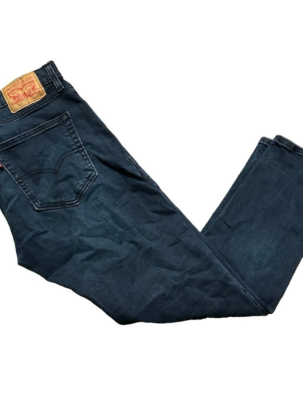 Men’s Levi’s 512 Dark Wash Jeans Size 34x30